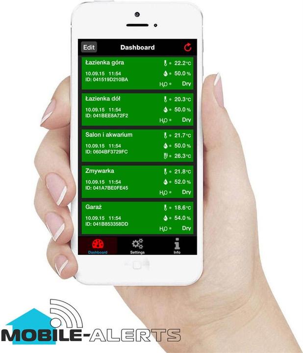 Produktbild Technoline Mobile-Alerts Starterset, Basis & Temperatursensor