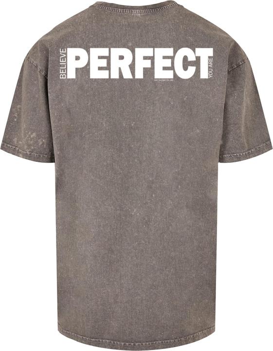 Produktbild Merchcode Believe Front Acid Washed Heavy Oversized Tee - 112543 (XS)