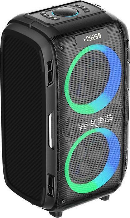 Image du produit W-king Enceinte sans fil Bluetooth T9 Pro 120W (noir) (Actif, 1x 120 W)