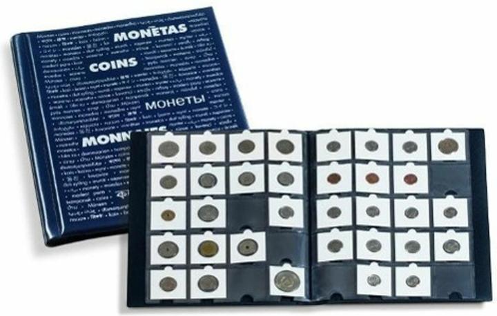Immagine prodotto Album portamonete con 10 custodie per ogni moneta (10 x 10 cm)