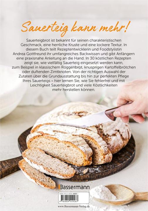 Produktbild Sauerteig für Anfänger - Mit Tipps und Tricks zum perfekten Brot (Deutsch, Andrea Gottfreund, 2024)