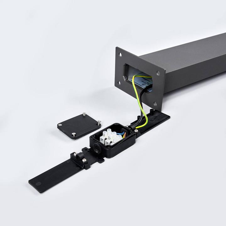 Produktbild Lucande Marius LED Garten Leuchte H100 Graphite (600 lm, IP54)