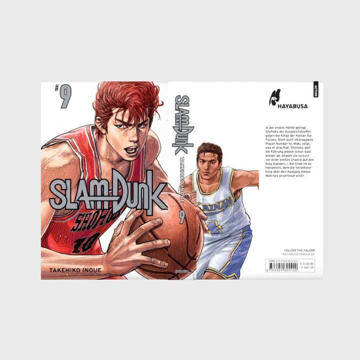Actual product image Slam Dunk 9 (Takehiko Inoue, German)