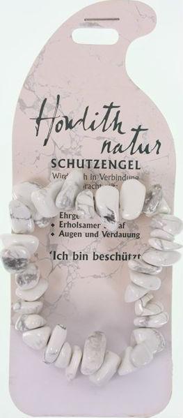 Roost Armband Schutzengel G203 Howlith natur (Schutzengel Howlith weiss)