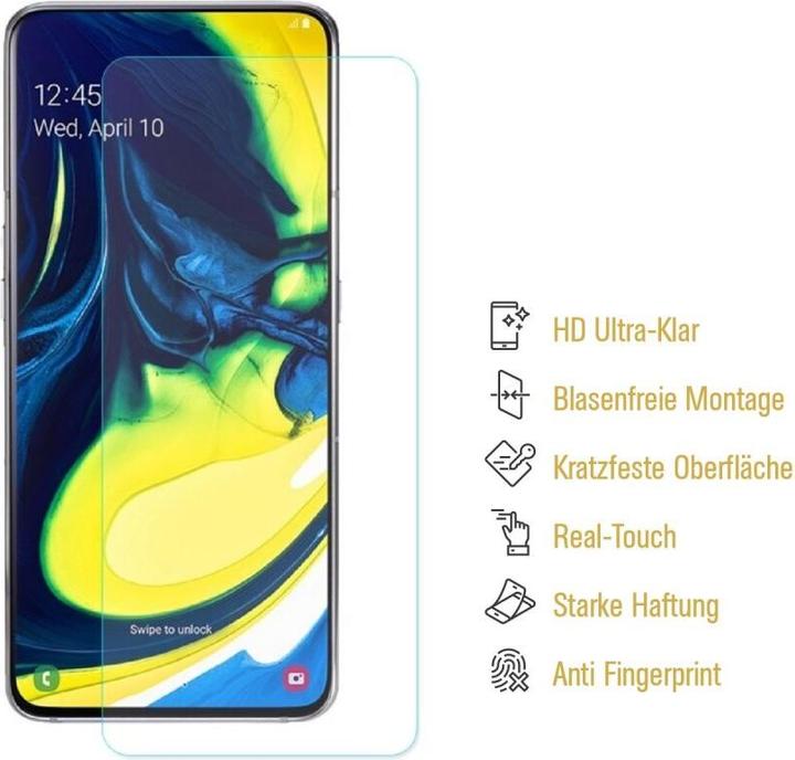 Produktbild Protectorking 2x Panzerfolie Anti-Shock HD Klar (2 Stück, Samsung Galaxy A90 5G)