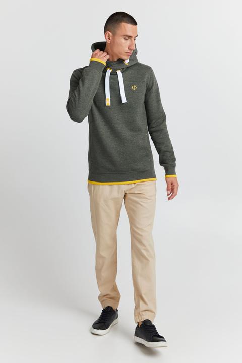 Immagine prodotto Solid BenjaminHood Felpa Con Cappuccio Tuta Hoodie Da Uomo Con Colletto Incrociato (S)
