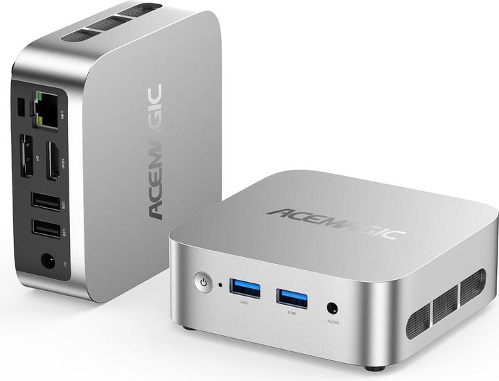 AceMagic Mini PC Twin Lake V1 N150 mit Dual HDMI+DP (Intel N150, 8.19 GB)