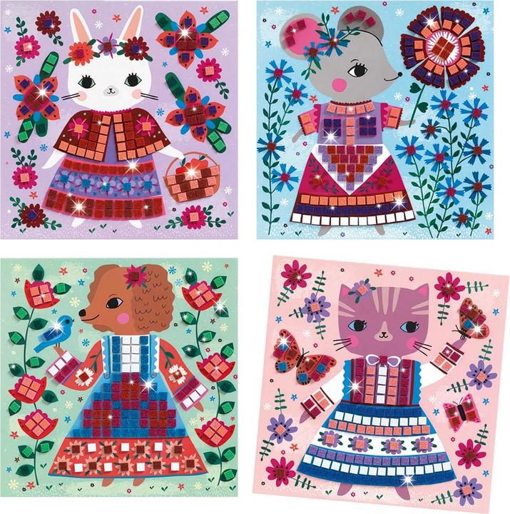 Produktbild Djeco Collages Lovely pets