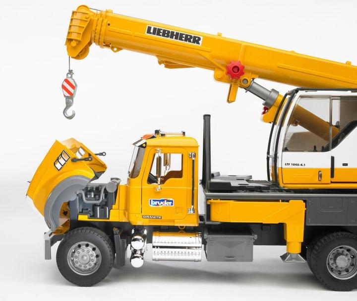 Actual product image Bruder Liebherr crane truck