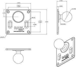 Produktbild RAM Mounts RAM-2461U