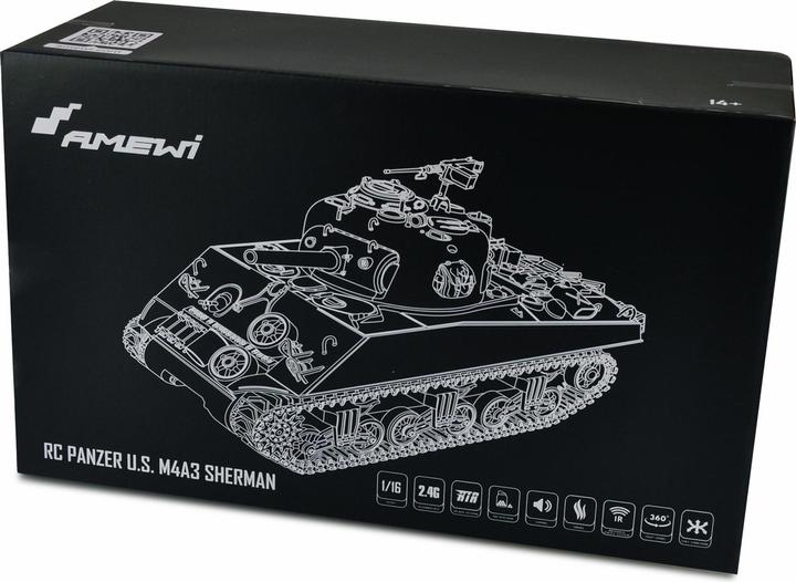 Actual product image Amewi 1:16 Li-Ion 2S (RTR Ready-to-Run)