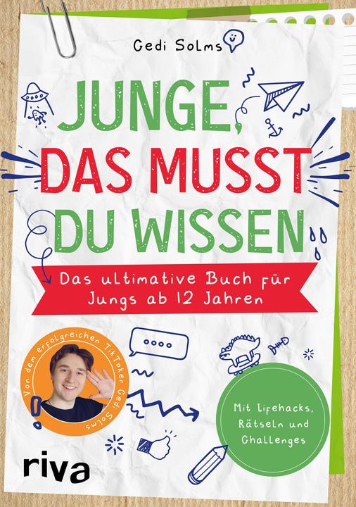 Produktbild Junge, das musst du wissen (Deutsch, Cedi Solms, 2021)