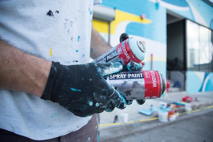 Image du produit Amsterdam Peinture en spray (Jaune primaire, 400 ml)