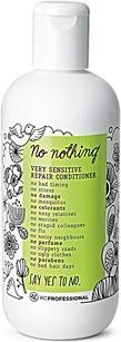 Actual product image No Nothing Very Sensitive Repair Conditioner 100% Vegan Hypoallergenic Fragrance Free Paraben Free 10.15 oz