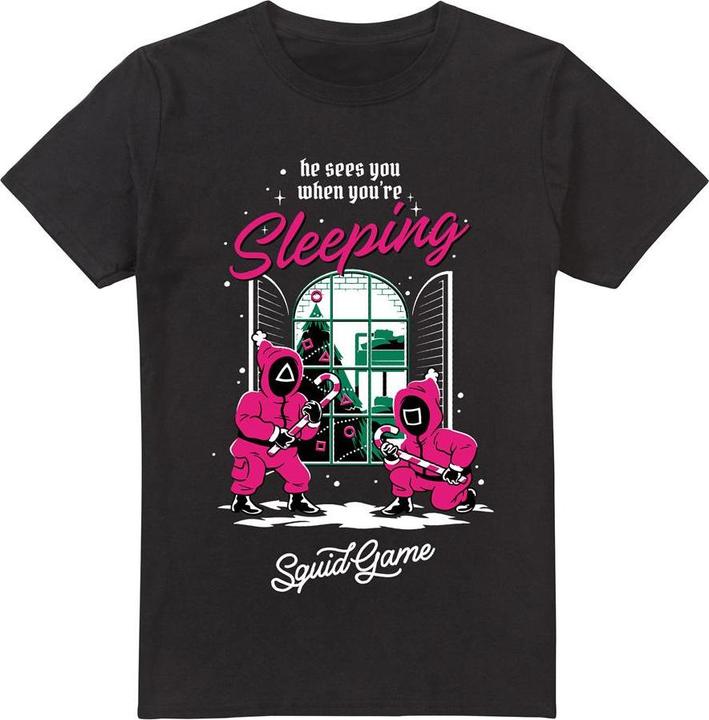 Produktbild Squid Game He Sees You When You're Sleeping TShirt (4XL)