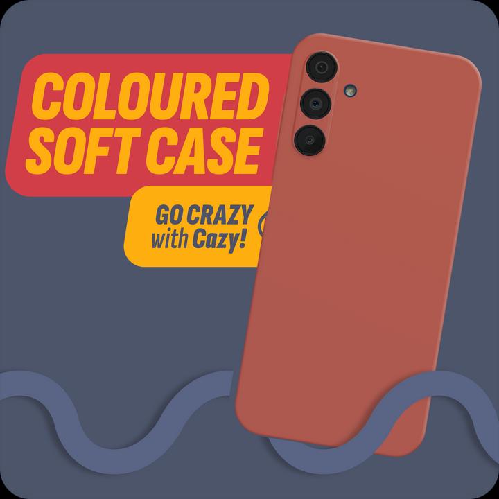 Produktbild Cazy Silikon Hülle Kompatibel mit Samsung Galaxy A15 / A15 5G - Soft TPU Schutz - (Samsung Galaxy A15 5G, Samsung Galaxy A15)