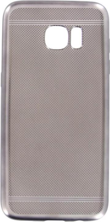Produktbild OEM Silicone Case Classy Samsung Galaxy S7 Edge grey (Samsung Galaxy S7 Edge)
