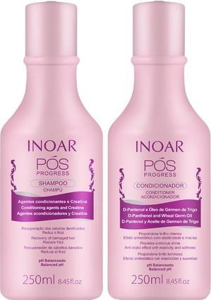 Image du produit Inoar Kit shampooing et après-shampooing Duo POS Progress 250ml (500 ml, Shampoing liquide)