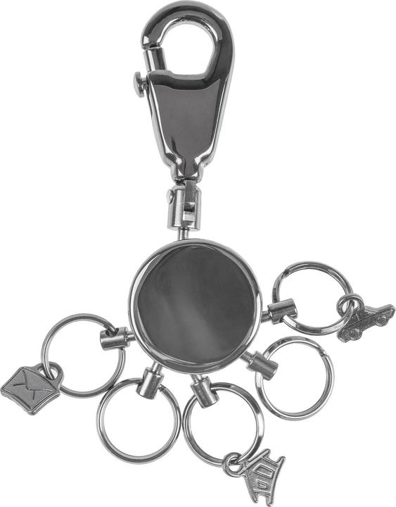 Actual product image Troika PATENT SIGN keychain, round