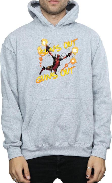 Produktbild Deadpool Sun's Out Guns Out Kapuzenpullover (M)