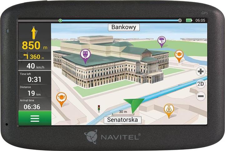 Actual product image Navitel E500 mapa Polski i Europy pe??na mapa Rosji, Ukrainy, B (5")