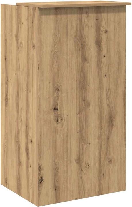Produktbild VidaXL Empfangstheke Artisan-Eiche 55x50x103,5 cm Holzwerkstoff Empfangstresen