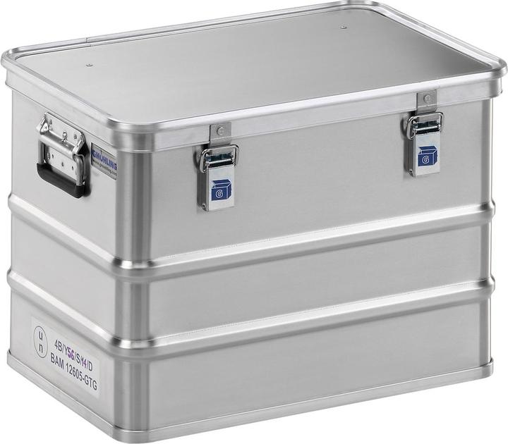 Actual product image Gmöhling Transport box, light metal, hazardous goods approval UN 4B, various sizes