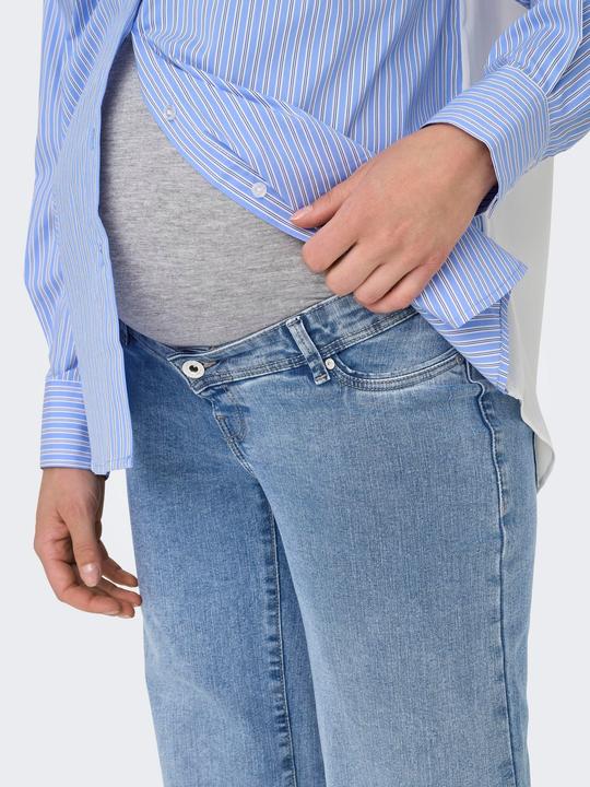 Produktbild Only Maternity OLMWAUW Mittlere Taille Weiter Beinschnitt Jeans Jeans mit weitem Bein (30)