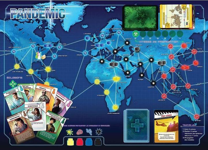 Actual product image Z-Man Games Kennerspiel Pandemic (french version) (French)