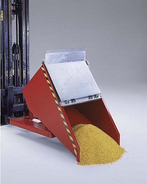 Produktbild eurokraft pro Kippbehälter, extrem niedrige Bauhöhe, ohne Fahrwerk (500 l)