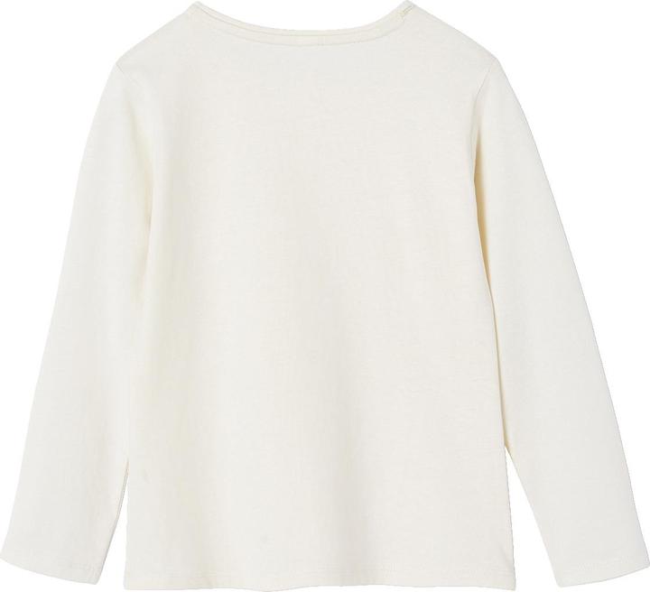Actual product image Vertbaudet Mädchen Shirt mit Glitzerherz und Recycling-Baumwolle BASIC (128)
