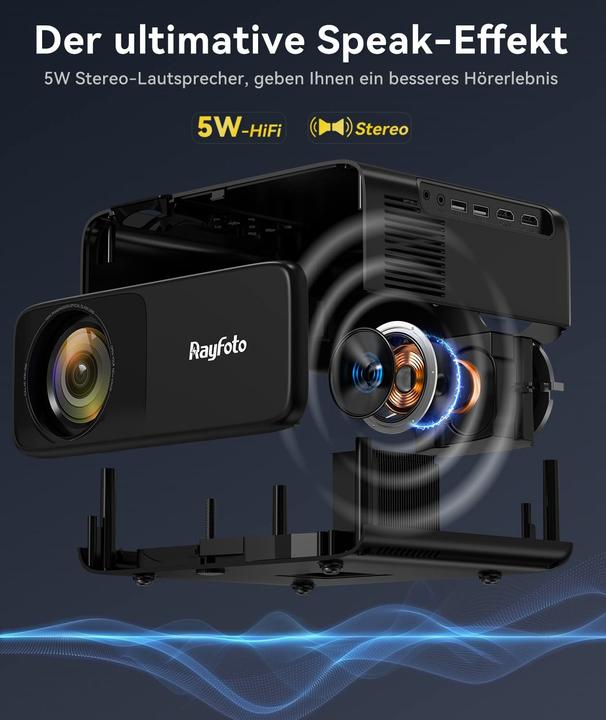 Actual product image Rayfoto Projector (Full HD, 9500 lm)