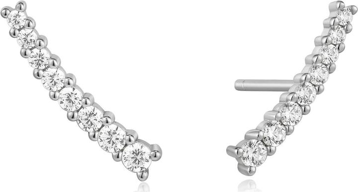 Actual product image Ania Haie Stud Earrings Glam Crawler Stud 925 Sterling Silver (925 silver)