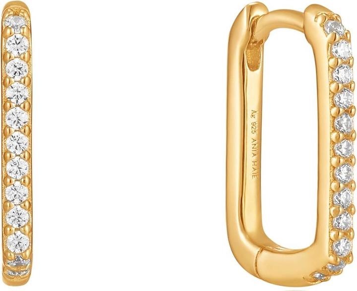 Ania Haie Ohrringe Glam Oval Hoop 925 Sterling Silber (925er Silber)