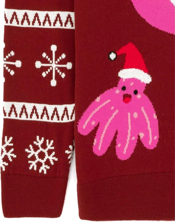 Actual product image Pinkfong Womens/Ladies Mummy Shark Christmas Jumper (XL)