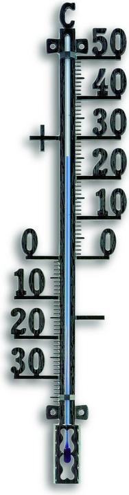 Image du produit TFA Thermomètre intérieur/extérieur en métal inoxydable 42cm