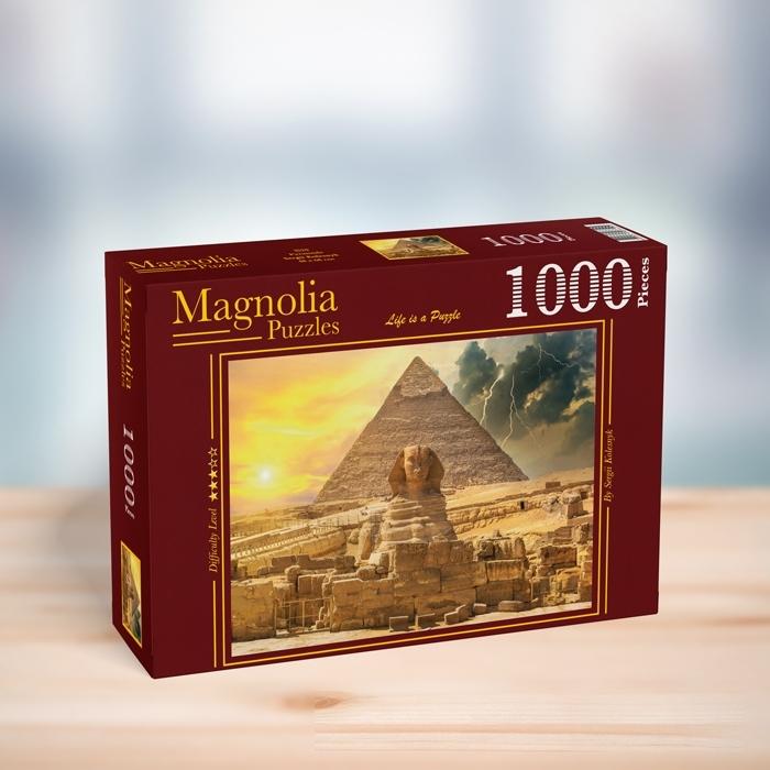 Produktbild Magnolia Puzzle 1000 pieces Pyramids (1000 Teile)