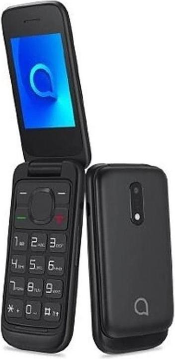 Actual product image Alcatel 2053D Black, 2.4 ", TN, 240 x 320 pixels, 4 MB, Dual SIM, USB version micro USB, Built-in came (2G)