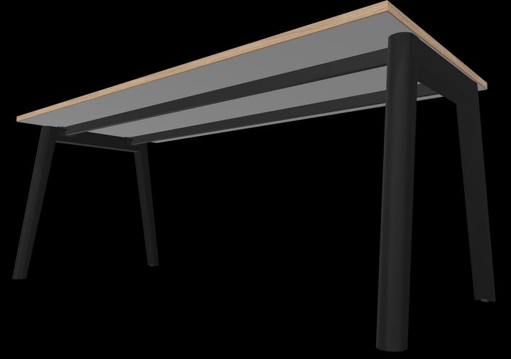 Actual product image Narbutas Nova Wood desk (1800 x 800 x 740 mm)