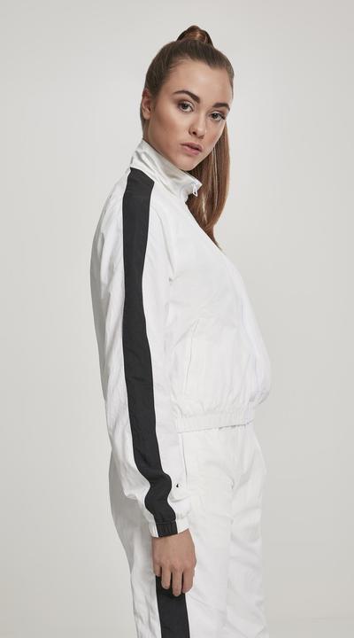 Produktbild Urban Classics Ladies Short Striped Crinkle Track Jacket (XL)