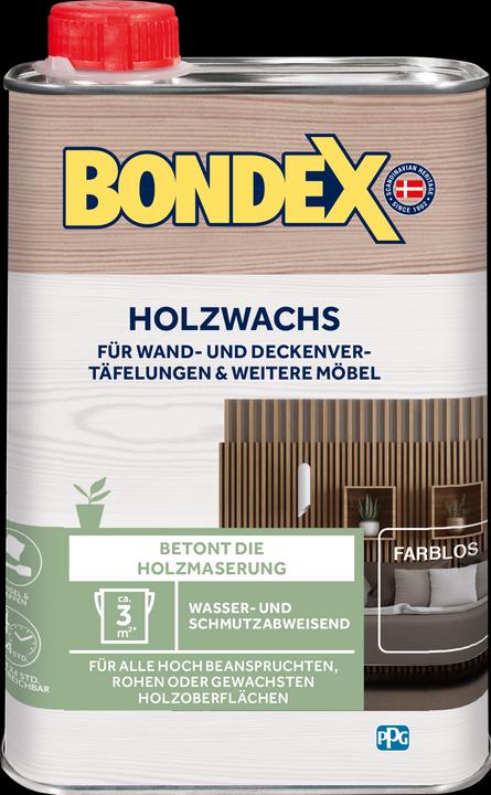 Produktbild Bondex Holzwachs (Farblos, 0.25 l)