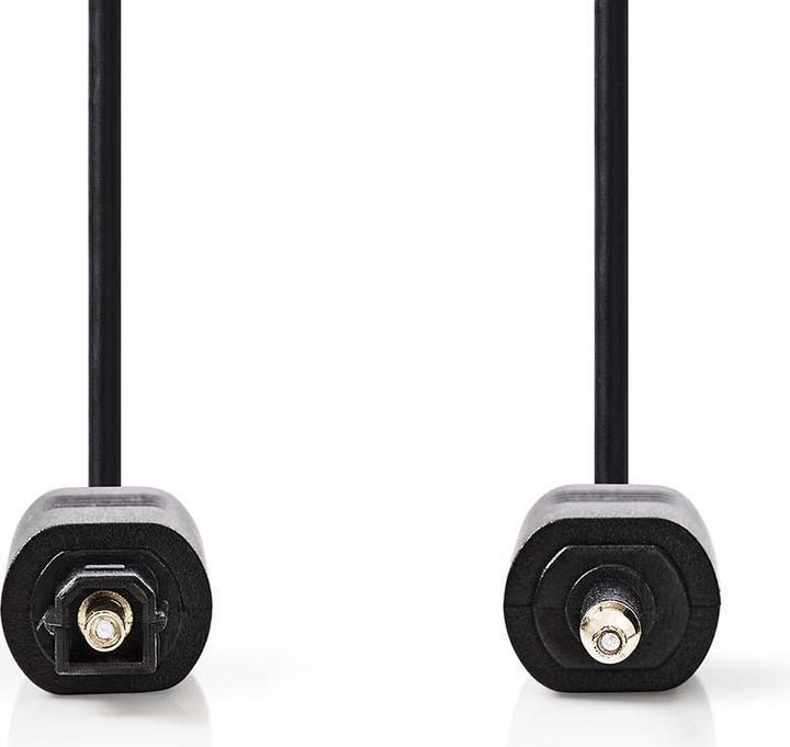Actual product image Nedis Optical audio cable TosLink plug (2 m, TOSLINK)