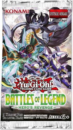Actual product image Yu-Gi-Oh Battles of Legend: Hero's Revenge Booster Display - 1st Edition -! (German, Booster display)