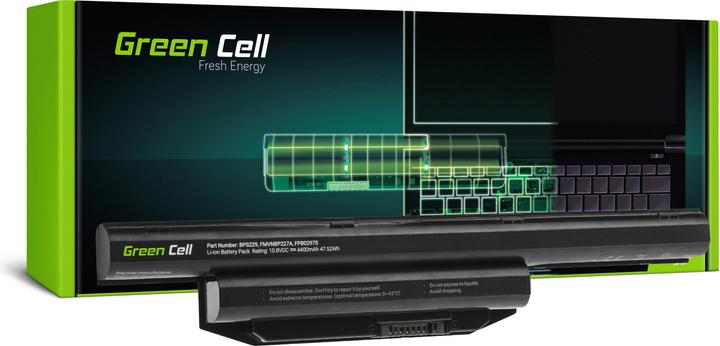 Produktbild GreenCell FS31 - Akku - Fujitsu - LifeBook A514 A544 A555 AH544 AH564 E547 E554 E733 E734 (4400 mAh)