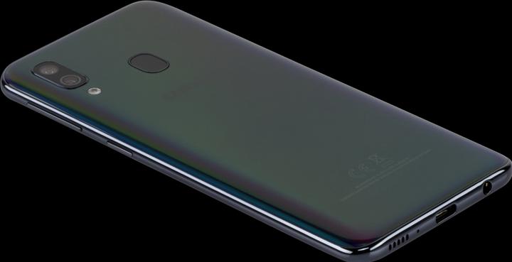 Produktbild Samsung Galaxy A40 EU EE Enterprise Edition (64 GB, Black, 5.90", Dual SIM, 16 Mpx, 4G)