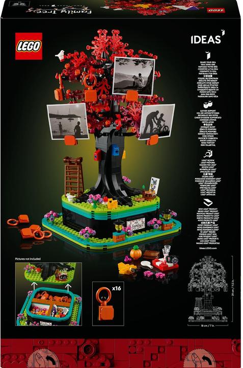 Image du produit LEGO Ideas Arbre généalogique (21346, LEGO Ideas, LEGO difficiles à trouver)
