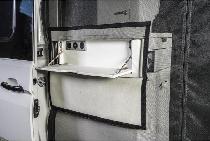 Image du produit VanQuito Moustiquaire avec portes coulissantes, droite