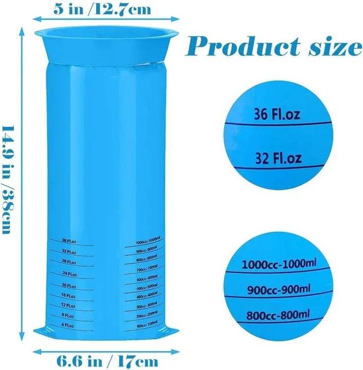 Actual product image ASMI Disposable barf bags (10 x, 1 l)
