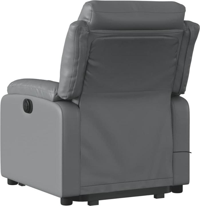 Actual product image VidaXL Massage chair with stand-up aid electric imitation leather