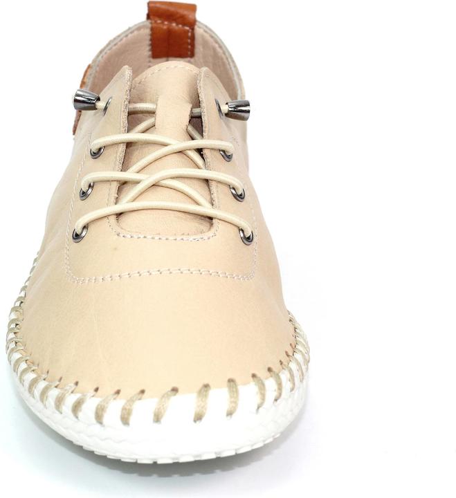 Produktbild Lunar Leinenschuhe St Ives Leder (40)